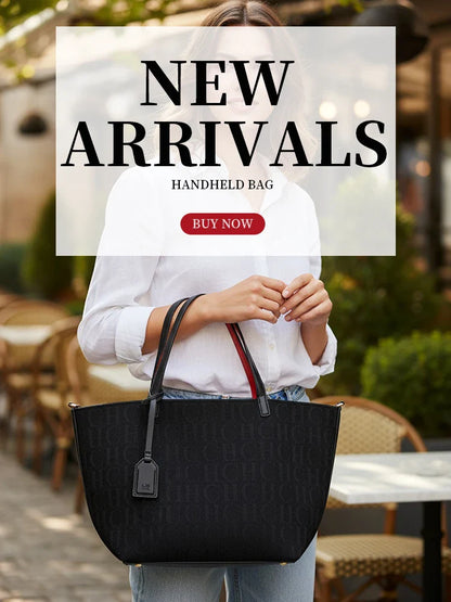 Women's Handbag High Quality Craftsmanship Large Capacity Fashion Classic New Style Solid Color Outer Bag Women's Handbag