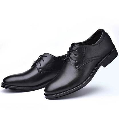 Men's Classic Oxford Shoes Casual Derbys Dress Business Formal Lace-Up Footwear for Men