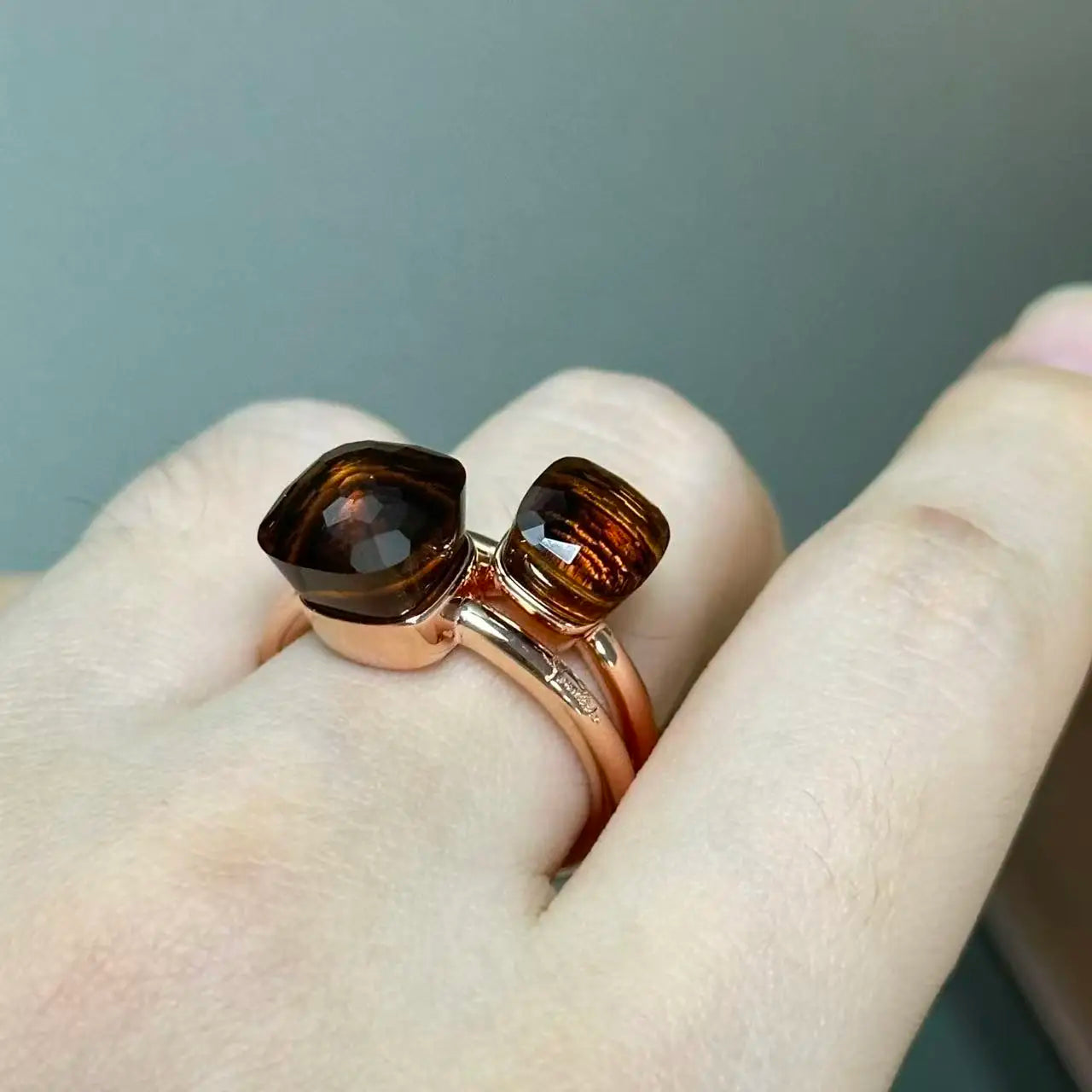 Classic and Petite Ring Set for Women Colorful Cyrstal Fashion Jewelry Gift Vanlentine's Day