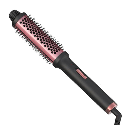 Curling lron Brush 2 in 1 Electric Hair Comb Negative lon Hair Dryer Styling Appliances Portable Professional Hair Strai