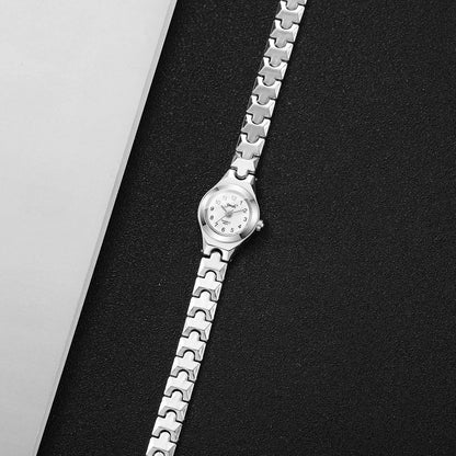 Elegant Small Arabic Dial Women Watches Thin Strap Ladies Quartz Wristwatch Reloj Mujer Girls Clock Gift(Without Box)