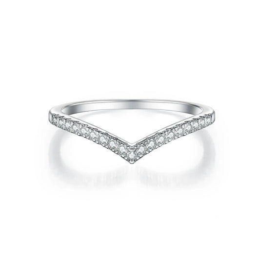 D VVS1 Moissanite Ring 925 Sterling Sliver With GRA Certificate Eternity Band Wedding Engagement Rings For Women And Men