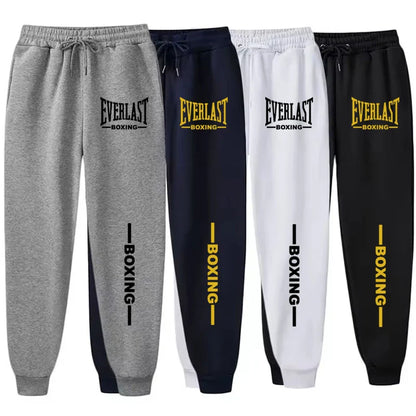 2025 Autumn Winter Printed Running Pants Men Women Outdoor Sports Fitness Pants Jogging Fleece Casual Sports Pants