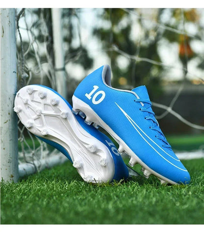 New Men Football Boots Professional Soccer Shoes Training Outdoor Adult Kids Ultralight TF/FG Sports Shoes Futsal High-quality