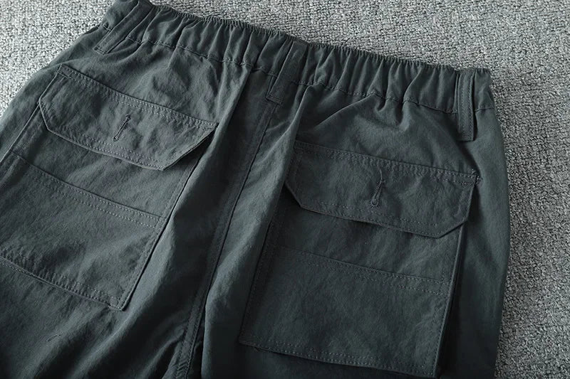 Men Quick-dry Outdoor Pants 2026 Spring Summer Thin Double-used Loose Pants Hiking Shorts Travel Climbing Fishing Trousers Women