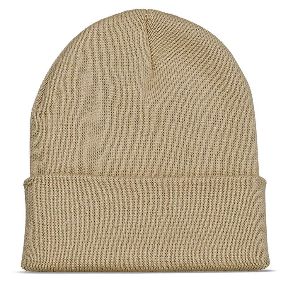 Personalized Custom Beanie Embroidery Text Name Design Logo Winter Hat for Men Women Knitted Cap