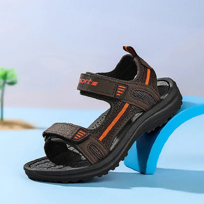 Summer Breathable Sport Sandals for Boys Girls Casual Children Beach Shoes Kids Soft Sole Non-slip Comfortable Open Toe Sandals
