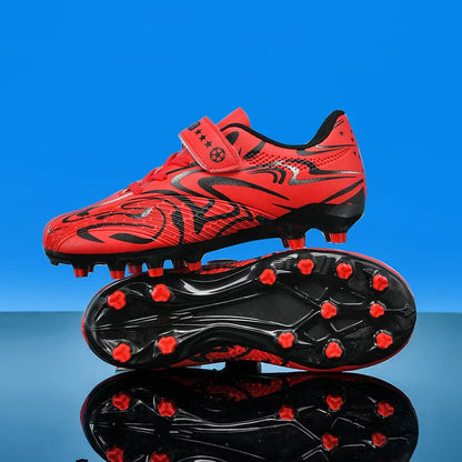 New Kids Soccer Shoes Original Football Shoes Boy Girl Indoor Professional Football Field Boots Society Cleats Non Slip Sneakers