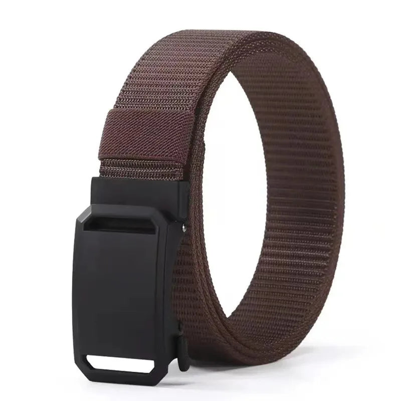 Men Belts Canvas Nylon Webbing Belt Fashion Casual Designer Unisex Belts High Quality Sports Military Strap Cargo Pants Belt