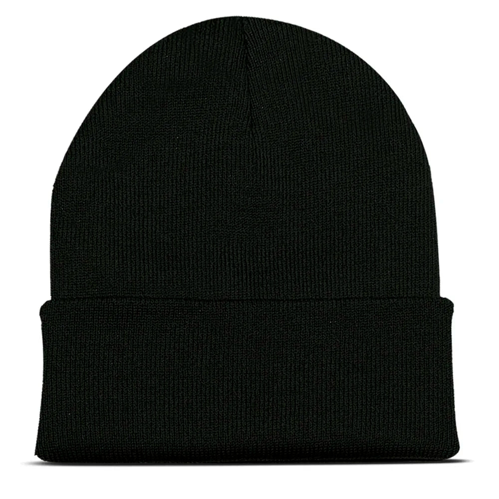 Personalized Custom Beanie Embroidery Text Name Design Logo Winter Hat for Men Women Knitted Cap