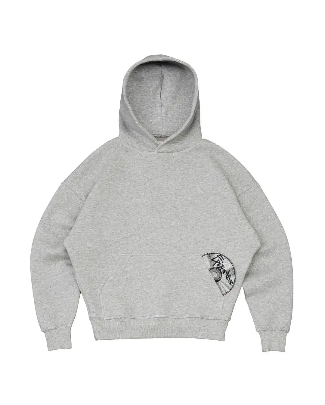 European and American personalized embroidered sweatshirt and trousers suit long sleeve pullover hooded retro street jacket