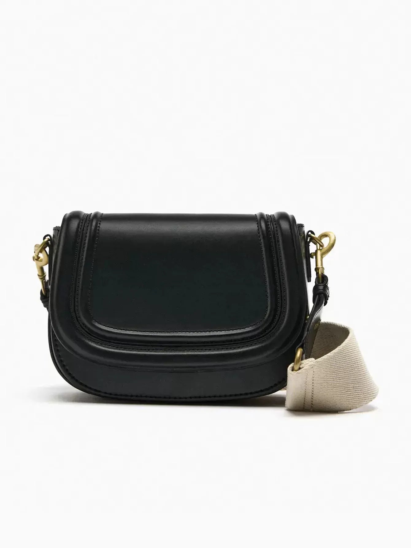 Saddle bag, shoulder bag, popular foreign trade bag, 2024 new wide shoulder strap, diagonal cross armpit, cross-border wholesale