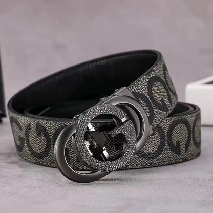 New Genuine Leather Business Fashion Luxury Brand Top Men's Belt Multifunctional Party Belt for Men with Jeans