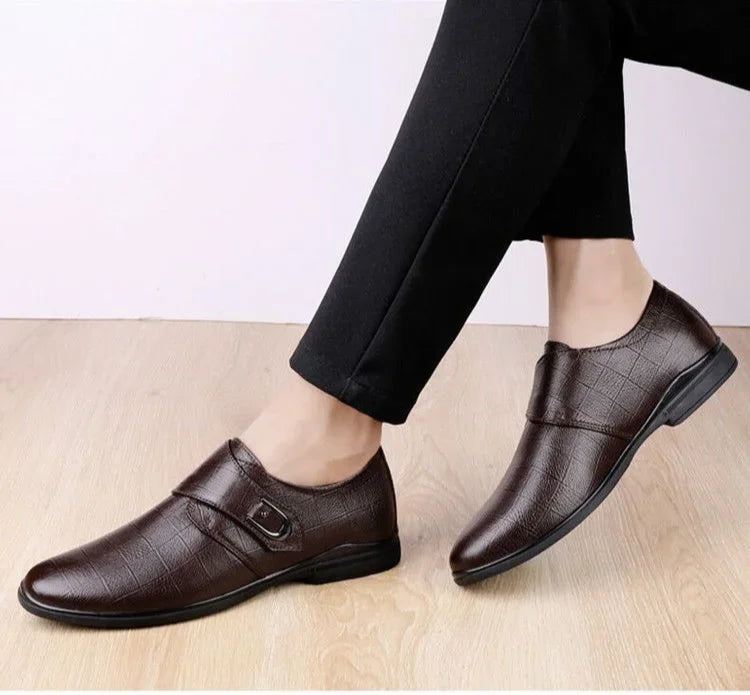 Round Toe High Quality Fashion Spring Autumn Men's Formal Shoes Luxury Designer Cheap Liquidation 2025 Style 39 Social Shoe Male