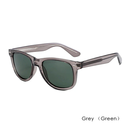 Fashion Vintage Square Sunglasses Men Women High-Quality Luxury Brand Designer Sun Glasses Driving Fishing UV400 Eyewear