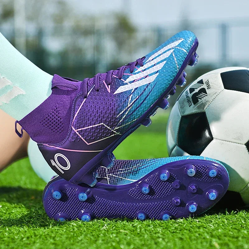 New Professional Football Boots Match Sport Sneakers Unisex Soccer Shoes Outdoor Non-slip Drop Shipping Training Sport Futsal