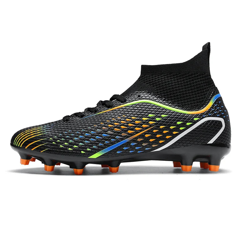 Soccer Shoes FG/TF Man Outdoor Training Football Boots Woman Sneakers Ultralight Non-Slip Sport Turf Soccer Cleats Large Size