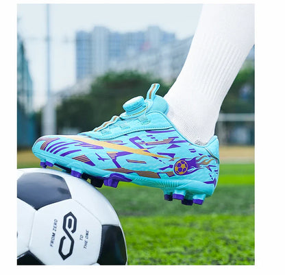 New Men Kids Soccer Shoes Football Boots Ultralight Match Grass Boys Professional Cleats Non-Slip Training Shoes Drop Shipping
