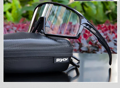 Photochromic Cycling Sunglasses Cycling Glasses UV400 Bicycle Eyewear Sports MTB Outdoor Bike Goggles Sunglasses Eyepieces