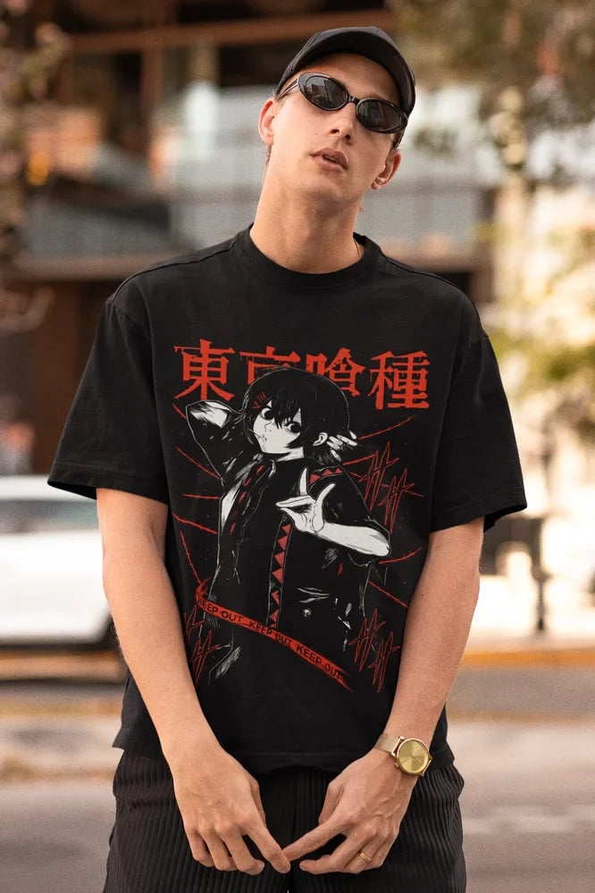 Juzo Suzuya T-Shirt Tokyo Ghoul  Touka Kirishima Horror Anime Gift Shirt