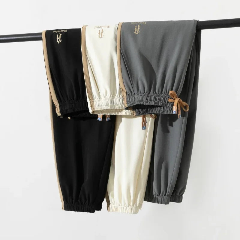 Multifunctional Trendy Running Sports Leisure Pants High-quality Breathable Ankle Binding Pants Outdoor Sports Fitness