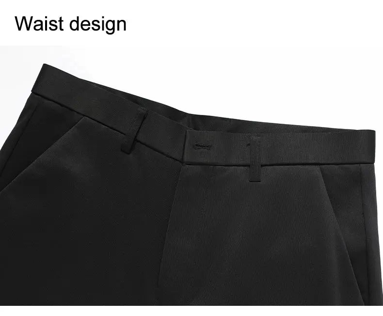 Male Smart Casual Pants Stretchy Men's Lightweight Quick Dry Breathable Slacks Casual Work Dress Pants for Men