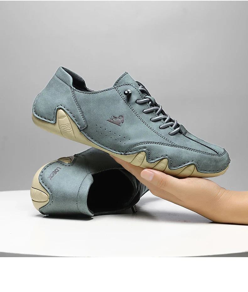 Men's shoes four season new plus size casual shoes fashion low-top soft sole breathable outdoor shoes men's sports walking shoes