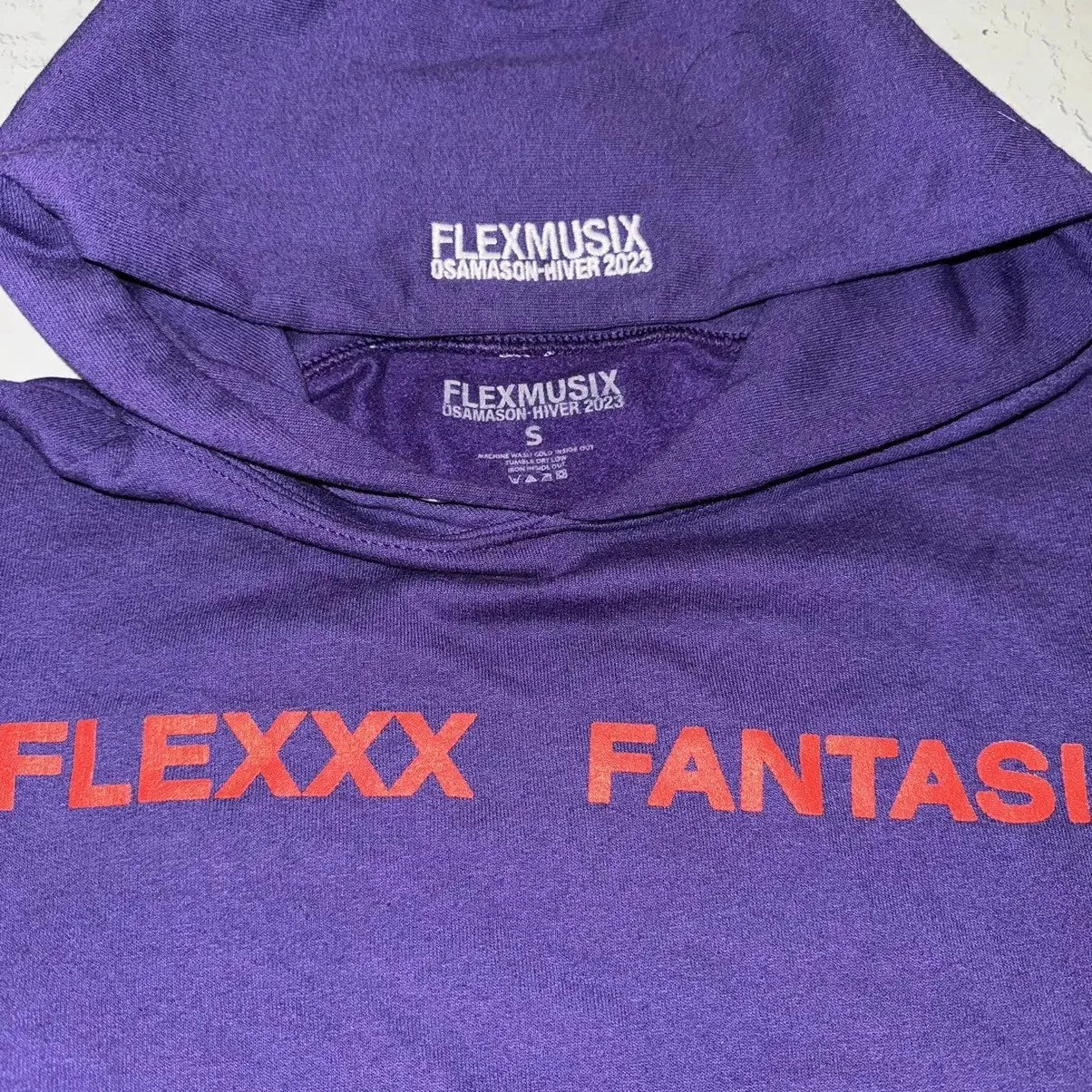New Men OSAMASON JUMPOUT Flex Purple Color MERCH Pullover Hoodies Hoody Hooded Sweatshirts velvet Cotton Thick Fleece US E91