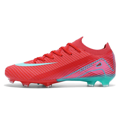 High-quality Breathable Soccer Cleats for Men Women Outdoor Artificial Grass Match Training FG Football Shoes