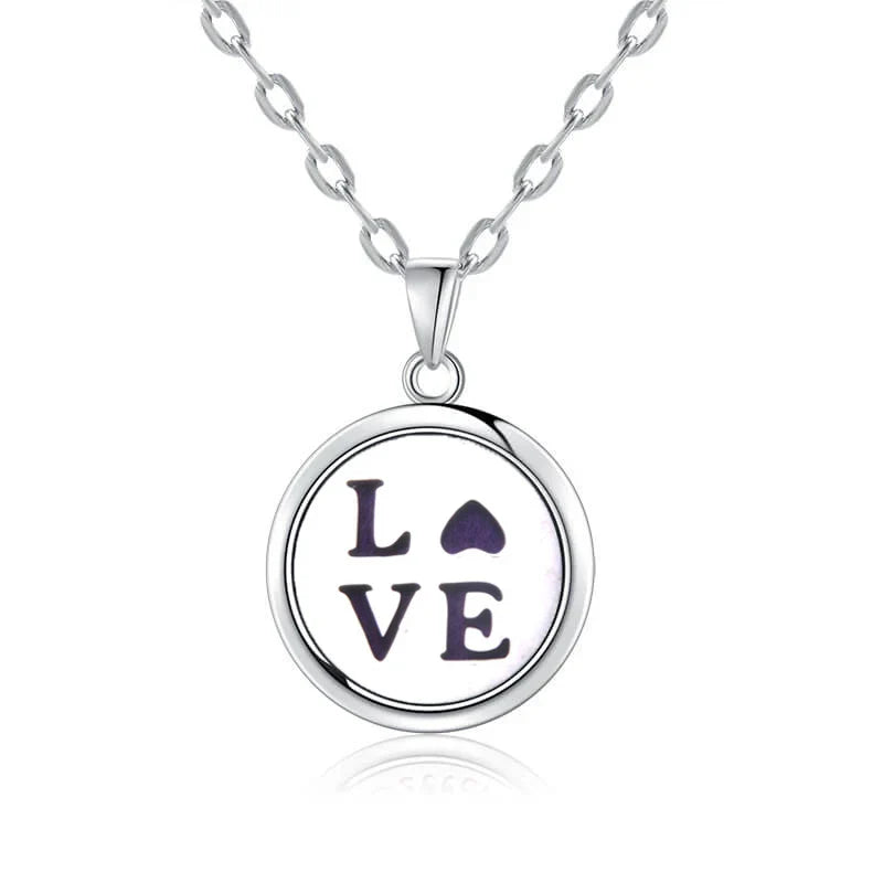 New Tree Of Life Aromatherapy Necklace Stainless Steel Essential Oil Diffuser Amulet Perfume Locket Pendant Women Jewelry Gift