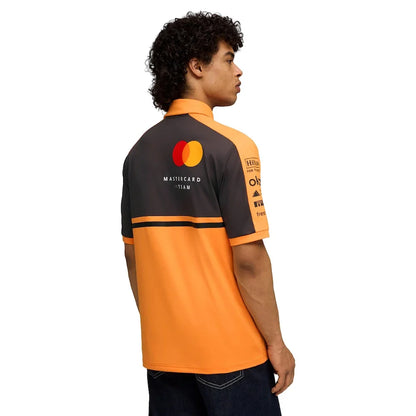 2026 New Norris 1 Team Polo Shirt Oscar Piastri 81 Driver Quick Dry T-shirt Sport Casual Top Plus Size Racing Polo for Men