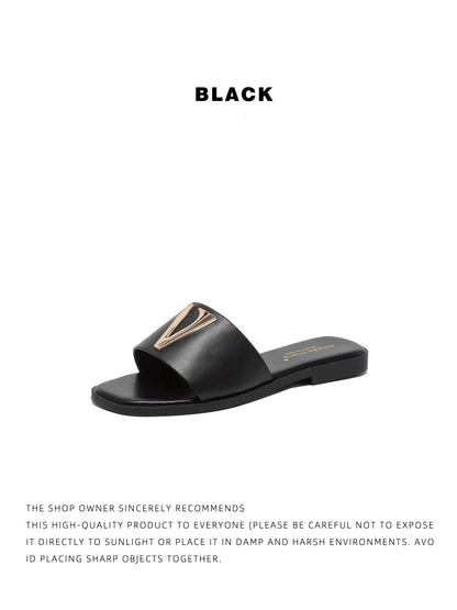 High Quality PU Purses And Sandals Sets Flat Shoes And Bag Set Matching Handbags For Women Slippers Flip Flops Women Shoes