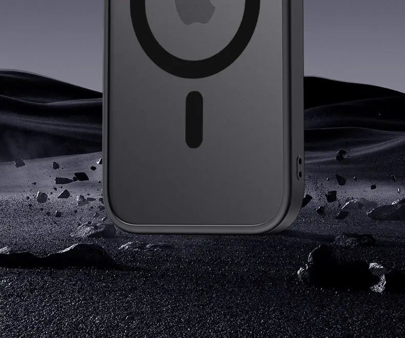 Matte Bumper Magnetic Clear Case For iPhone 15 14 13 12 Pro Max Plus Magsafe Wireless Charge Full Lens Protection Cover