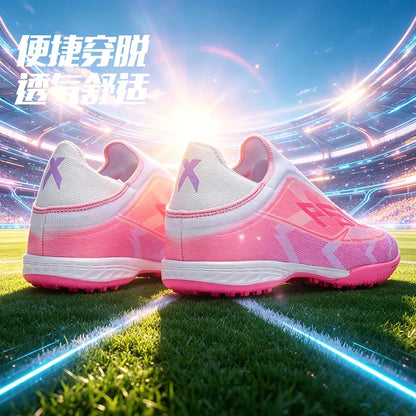 Men Professional TF Soccer Shoes Resistant Casual Grass Studded Male Non Slip Fast Foo451·a