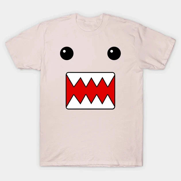 Animation Derivatives Pattern Printing T-shirt Men's 2025 Summer New Fashion Cotton Oversized Casual Streetwear