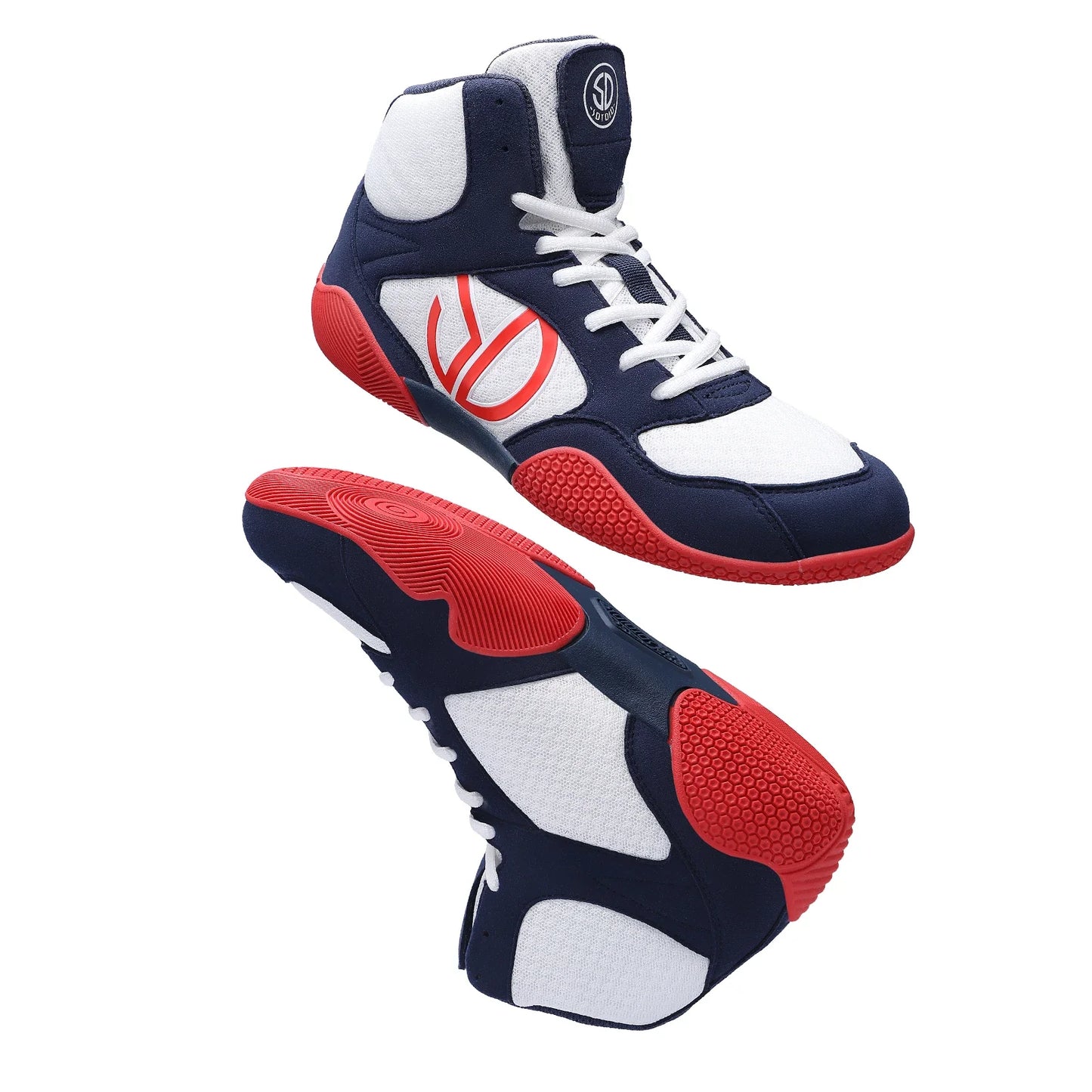 Professional Wrestling Boots Men's Lightweight Fighting Boxing Shoes High Quality Mesh Breathable Boxing Sneakers Big Size 40-50