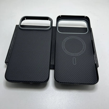 Really Carbon Fiber Case for Iphone 17 Pro Max Case for Magsafe Magnetic Ultra-Thin Lightweight for Iphone17 Pro aramid Cover