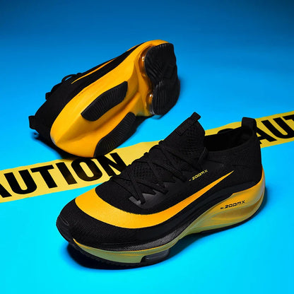 Men Running Shoes Breathable Race Cushioning Outdoor Jogging Sneakers Trainer Luxury shoes Couple Non-Slip Mesh Off-road Shoes