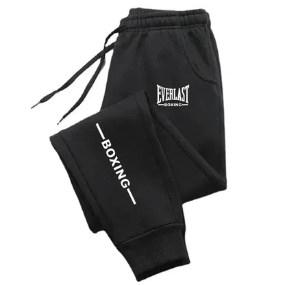 2025 Autumn Winter Printed Running Pants Men Women Outdoor Sports Fitness Pants Jogging Fleece Casual Sports Pants