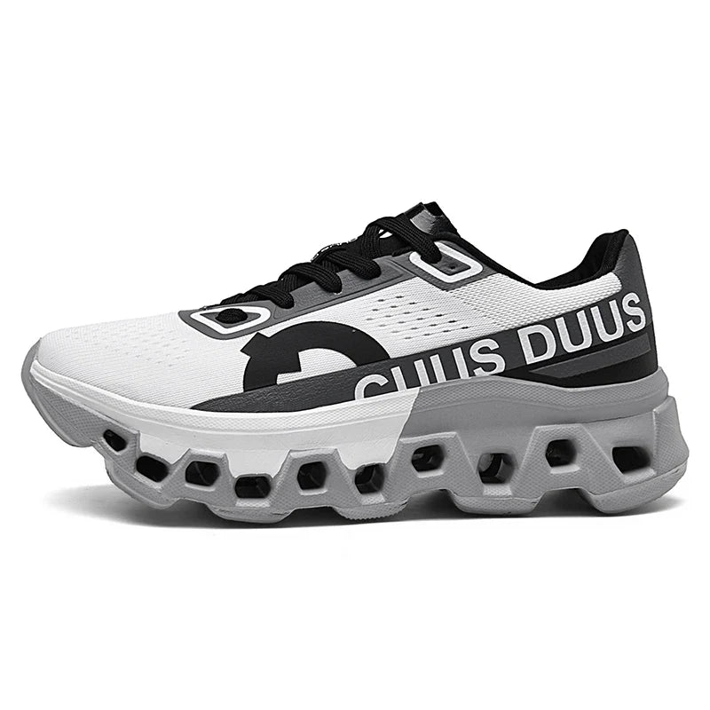 Tênis Masculino com Amortecimento para Corrida Tênis Esportivo Leve Casual Masculino Antiderrapante Tênis Esportivo para Viagens ao Ar Livre Caminhada