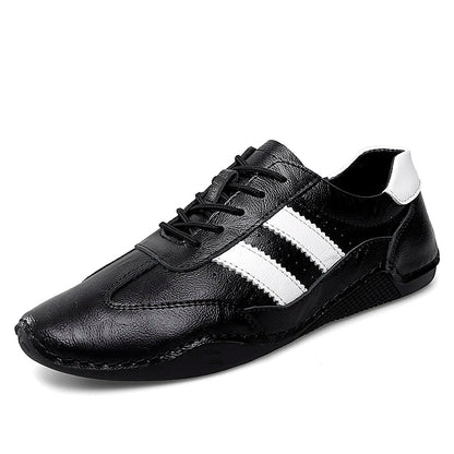 Genuine Leather Octopus bean shoes For Men Fashion Flats Shoes walking sports loafer breathable outdoor Men's driving shoes