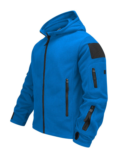 Men US Military Winter Thermal Fleece Tactical Jacket Outdoors Sports Hooded Coat Militar Softshell Hiking Outdoor Army Jackets