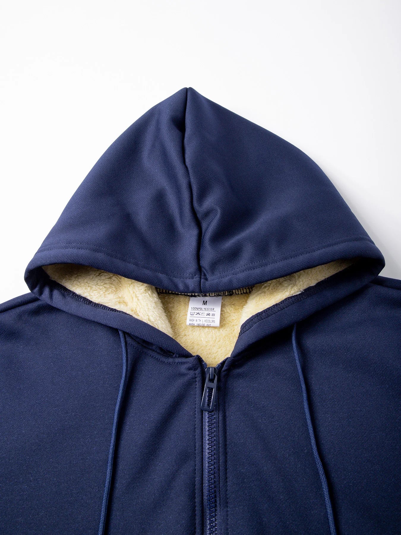Men's Suit Two-Piece Tracksuit Plush Thickened Warm Sports Jacket+Trousers Sports Suit Winter Outdoor Casual Hoodie Sportswear