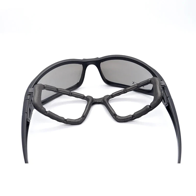Military Goggles Army Sunglasses 4 Lens