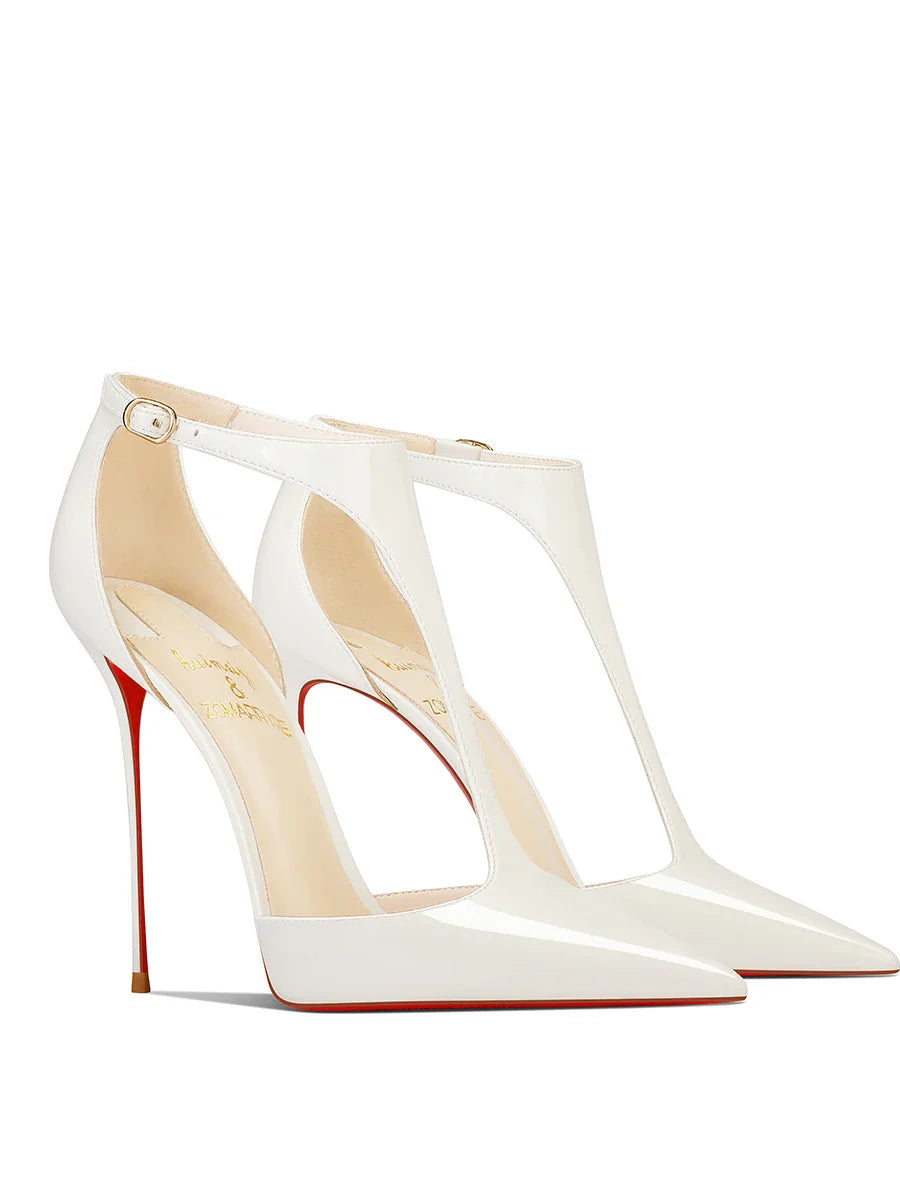 New summer style slim heeled beige high heels for women with pointed fashion, versatile with qipao