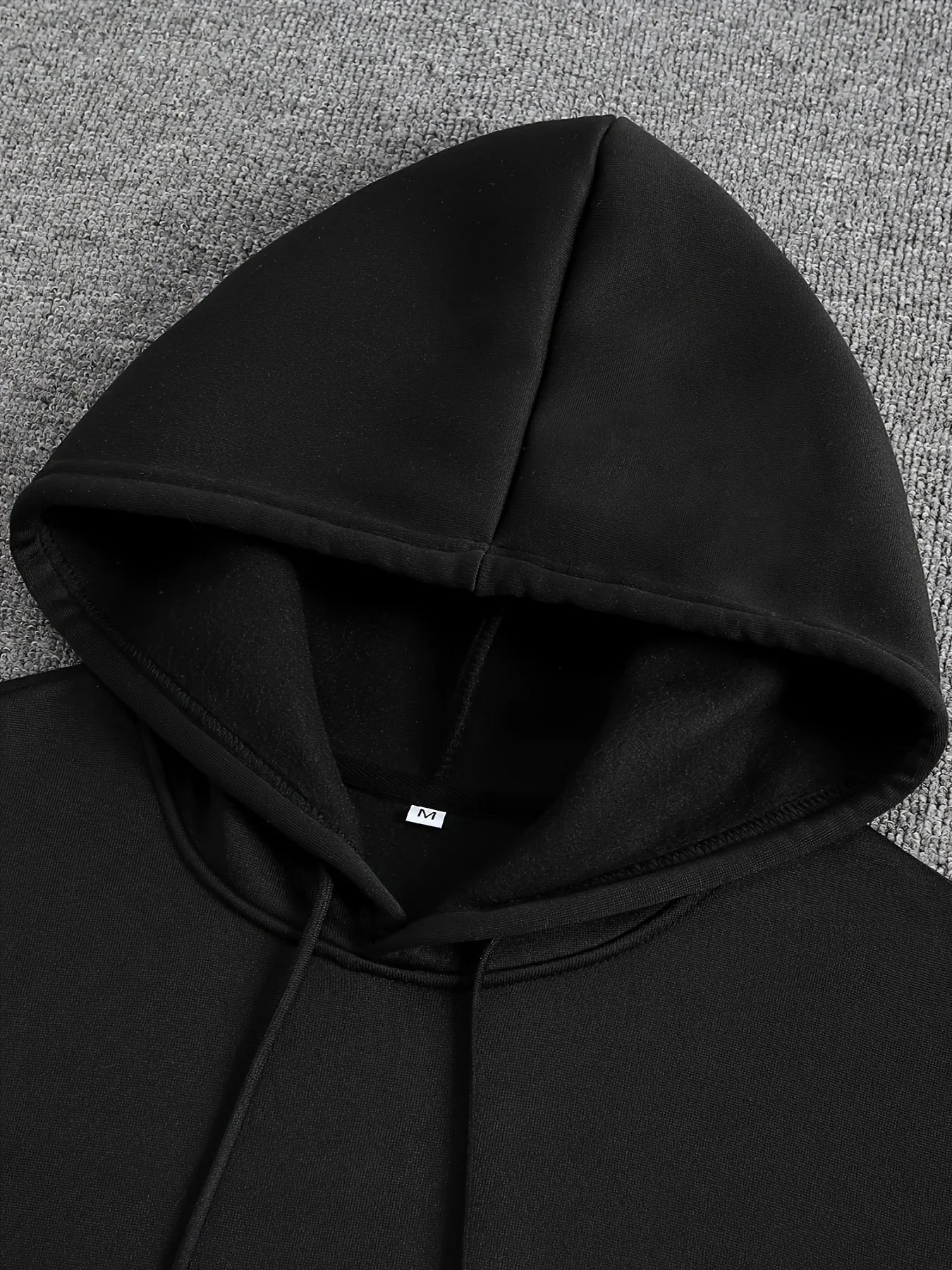 Men'S Tokyo Racing Graphic Hoodie Stylish Black Pullover with Orange Sports Car Design Loose Fit Long Sleeve Casual Streetwear
