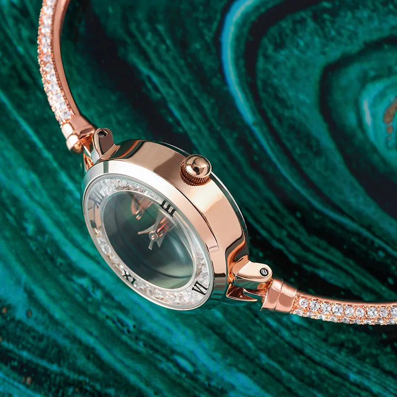 Fashion Luxury Women's Watch Gold Fine Strap Ladies Watch For Bracelet Montre Femme Female Wrist Watch Women Clock Relojes
