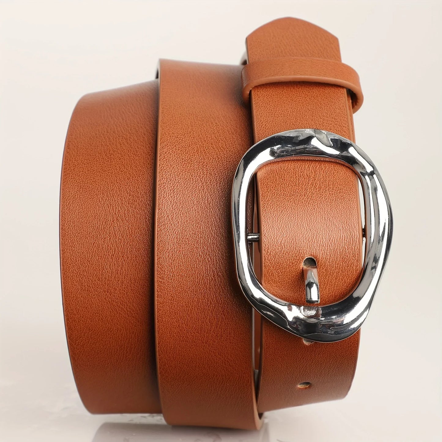 New Luxury Women's Belt Fashion Casual Classic Silvery Buckle Belts Plus Size - Pair with Jeans, Pants, Dress, For Ideal Gifts
