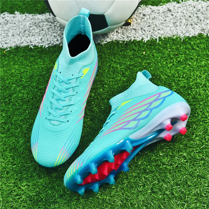 Professional Football Boots Man  Outdoor Sports Sneakers Soccer Shoes Adult's Society Football Cleat Ultralight Training Soccer