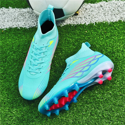 Professional Football Boots Man  Outdoor Sports Sneakers Soccer Shoes Adult's Society Football Cleat Ultralight Training Soccer